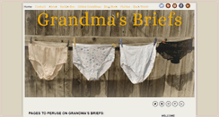 Desktop Screenshot of grandmasbriefs.com