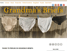 Tablet Screenshot of grandmasbriefs.com
